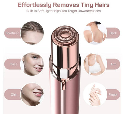 Flawless Trimmer Gentle micro-blade technology